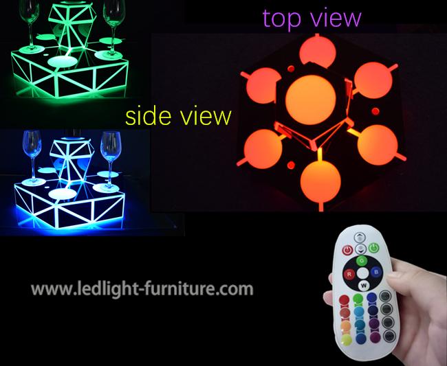 Powered Led Light Up Bar Shelf Liquor Bottle Display With Acrylic Battery Powered Led Light Up Bar Shelf Liquor Bottle Display With Acrylic Material