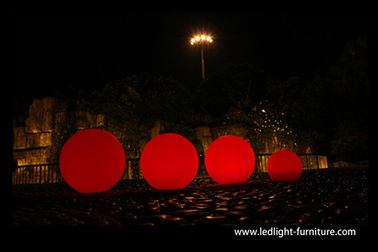 China Giant Floating LED Ball Lights / 100cm Led Glow Ball Lamp With Controller supplier