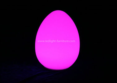 China Dustproof LED Decorative Table Lamps , Large Outdoor Egg Shaped Led Lights supplier