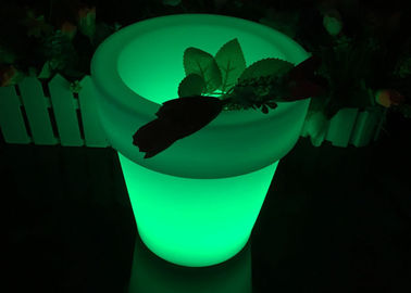 China Small Size 20X25cm LED Flower Pots Glowing For Shop / Event / Pathway Decaration supplier