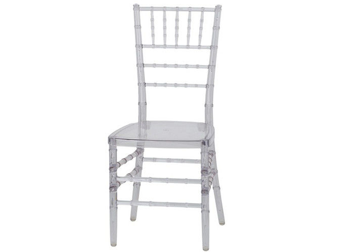 Transparent Acrylic Type Clear Chiavari Chair Rental For Wedding Hotel Use