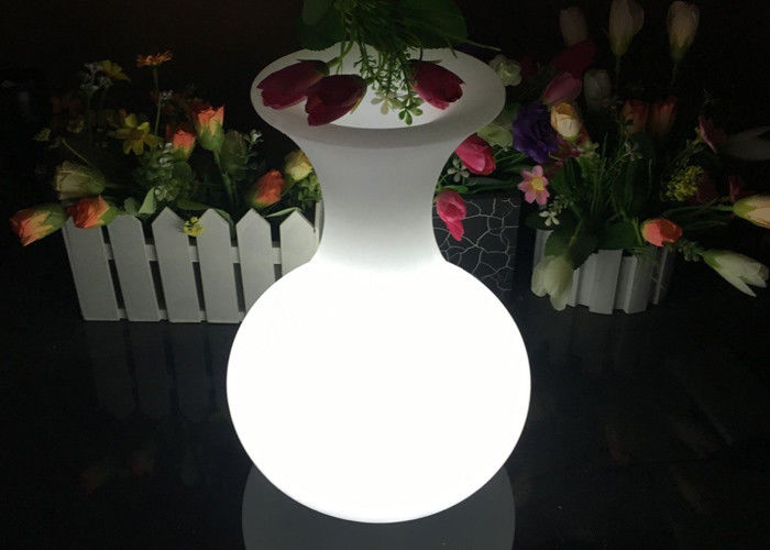Rechargeable Lighting Vase Led Flower Pots For Table Service 16