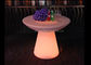 Mushroom Shaped Patio LED Cocktail Table , Commercial Waterproof Light Up Coffee Table  supplier