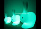 Rechargeable Rabbit Light Up Stool For Kids Play And Easter Holiday Decoration supplier