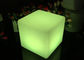 30Cm / 40cm Color Changing LED Cube Stool For Outdoor Garden Decorative supplier