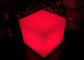 30Cm / 40cm Color Changing LED Cube Stool For Outdoor Garden Decorative supplier