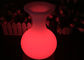 Rechargeable Lighting Vase LED Flower Pots For Table Service , 16 Colors Changing supplier
