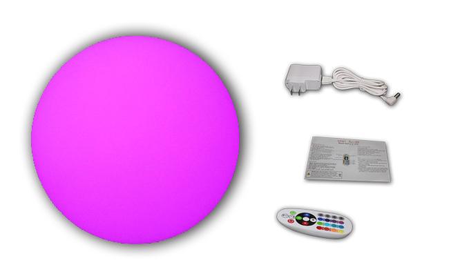 Giant Floating LED Ball Lights / 100cm Led Glow Ball Lamp With Controller