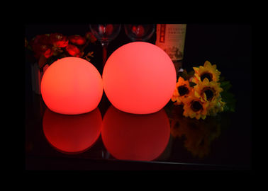 China Plastic Material Mood LED Ball Lights Diameter 10 Cm With Remote Control supplier