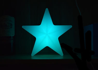 China Small Color Changing Star LED Floor Lamp Christmas Decoration With Remote Controller supplier