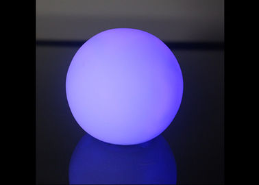 China 8 Cm Diameter Small Ball LED Night Light Can Floating On Water For Pool Decoration supplier