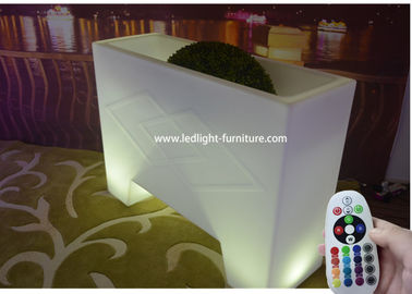 China Luminous LED Bar Counter Table Large Ice Bucket Type Waterproof For Rental supplier