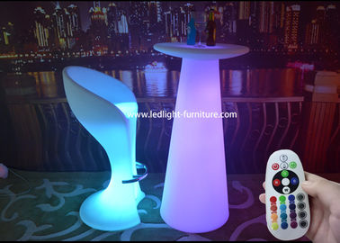 China Colors Changing LED Bar Chair Waterproof High Luminous For Night Club supplier