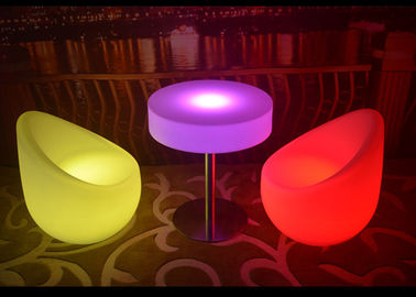 China No Folded LED Light Furniture Light Up Chairs And Tables For Decoration supplier