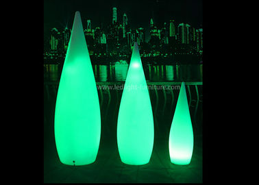 China Energy Saving  Hotel Floor Standing Lamps Art Design With Water Drop Shape supplier
