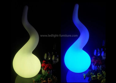 China Fashion Modern LED Floor Lamp Polyethylene Safety Material For Indoor Or Outdoor supplier