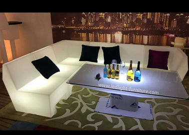 China Battery Charge Light Up Bar Furniture Dubai For Night Club / Home Decoration supplier