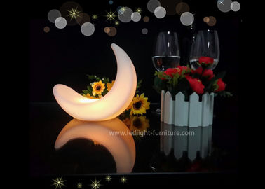 China Colors Changing LED Half Moon Night Light dxm control for childrens Gift supplier