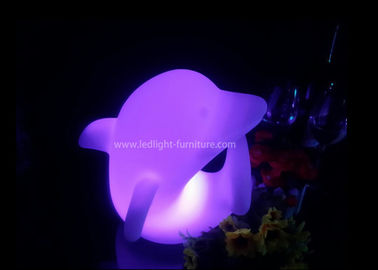 China Cute Colorful Holiday Dolphin Night Light Table Lamp Eyes Production for Room supplier