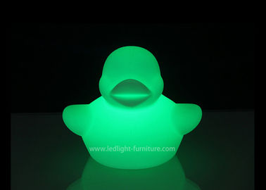 China Funny Animal Toy Plastic LED Rubber Duck Night Light Environmental And Energy Saving supplier