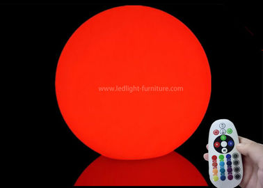 China Rechargeable LED Giant Christmas Ball Lights 50cm Diameter For Outdoor Decoration supplier