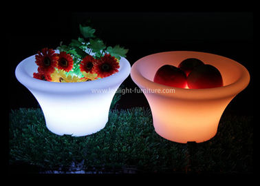 China Decorative LED Ice Bucket Party Cooler For Fruit , Illuminated Ice Bucket  supplier