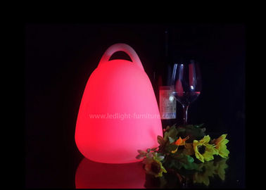 China Plastic Battery Operated LED Lantern Lights RGB Color Changing With Portable Handle supplier
