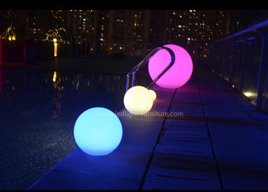 China 40cm Waterproof LED Ball Lights Outdoor for Swimming Pool Decoration supplier
