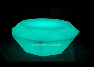 China Diamond Design Stylish LED Cocktail Table Weather Proof With Relax Soft Light supplier