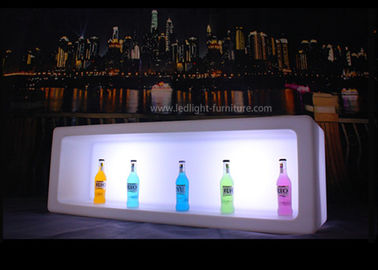 China Battery Powered Light Bar Cubes , Large Glow Illuminated Bottle Display  supplier