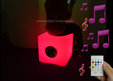 China Remote Control 40cm LED Bluetooth Speaker Waterproof With RGB Moon Light supplier