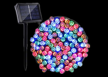 China ABS Plastic Solar LED Garden Lights Fairy String Lights For Wedding / Party Decoration supplier