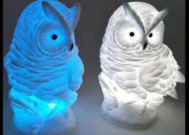 China Colors Changing Owl Animal LED Night Light / Led Light Up Toys supplier