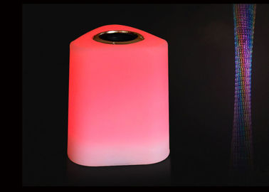 China 3 Colors Changing LED Cube Light / 3D Shaped LED Cube Bluetooth Speaker supplier