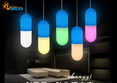 China Custom LED Light Furniture Capsule Shaped Polyethylene For Table Top Decoration supplier