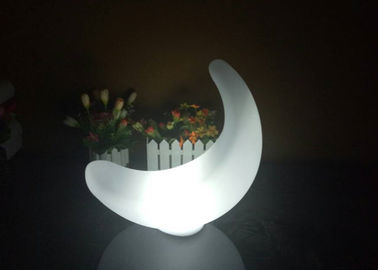 China Mini Yellow Lovey Smile Moon LED Night Light  Plastic Material For Kids Gift supplier