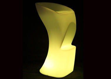 China Colors Changeable Led Furniture Bar Chair Stool Rechargeable Night Use supplier