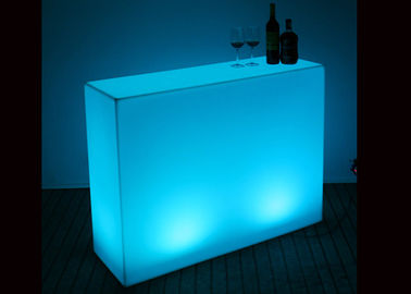 China Specific Use Illuminated Led Bar Table , Counter Light Up Furniture Modern Appearance supplier