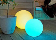 Outdoor Solar Energy Garden LED Ball Lights With Automatic Colors Changing