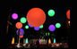 Remote Control Outdoor Hanging Ball Christmas Lights / LED Color Changing Light Ball supplier