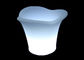 Weather Proof LED Ice Bucket / Colour Changing Wine Cooler For Bar Counter supplier
