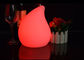 DMX Colors LED Decorative Table Lamps Water Drop Shaped For Home Decoration supplier