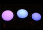 16 Colors Rechargeable Small LED Ball Lights For Outdoor Lighting Decoration supplier