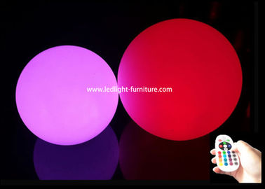 Colour Changing Led Ball Light / Led Floating Glow Balls For Swimming Pool supplier