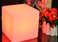 Small Led Cube Night Light Table Lamp 10cm For Restaurant / Festival Decoration supplier