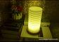 Classic Creative Indoor LED Decorative Table Lamps Cylinder Shaped With USB Charger supplier