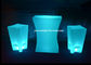 Battery Operated Portable LED Bar Counter / Colorful Lighted Bar Counter Furniture supplier