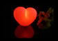 Romantic heart shaped table lamp With Multi Colors Changing Controller supplier