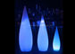 Energy Saving  Hotel Floor Standing Lamps Art Design With Water Drop Shape supplier