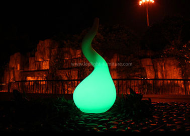 Fashion Modern LED Floor Lamp Polyethylene Safety Material For Indoor Or Outdoor supplier